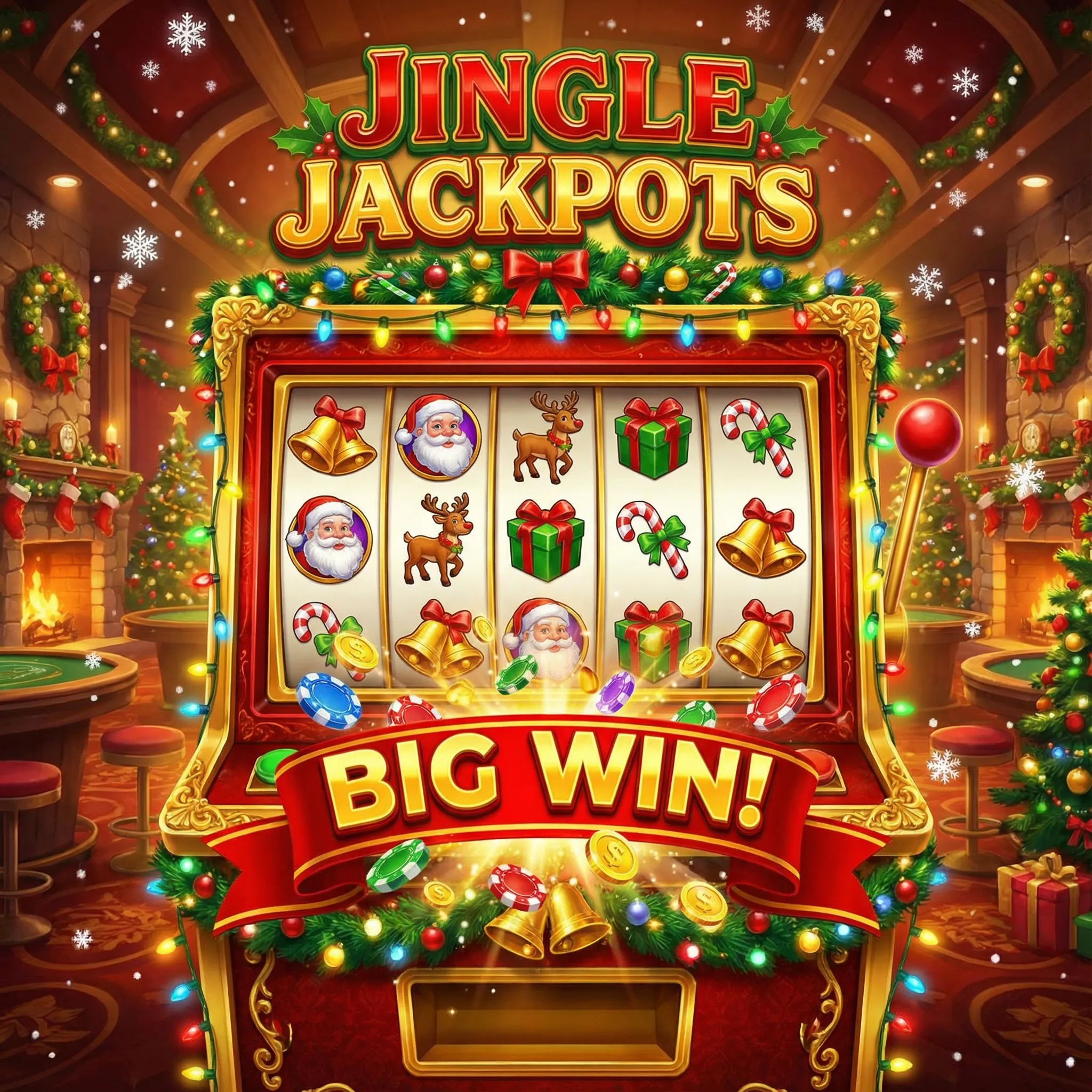 Caça-Níqueis de Natal - Slots com tema festivo